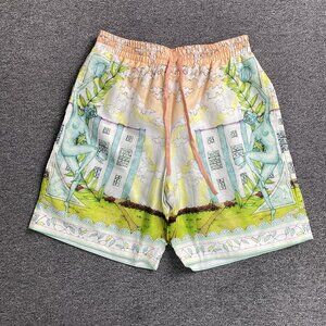 Casablanca Vase Linen Shorts